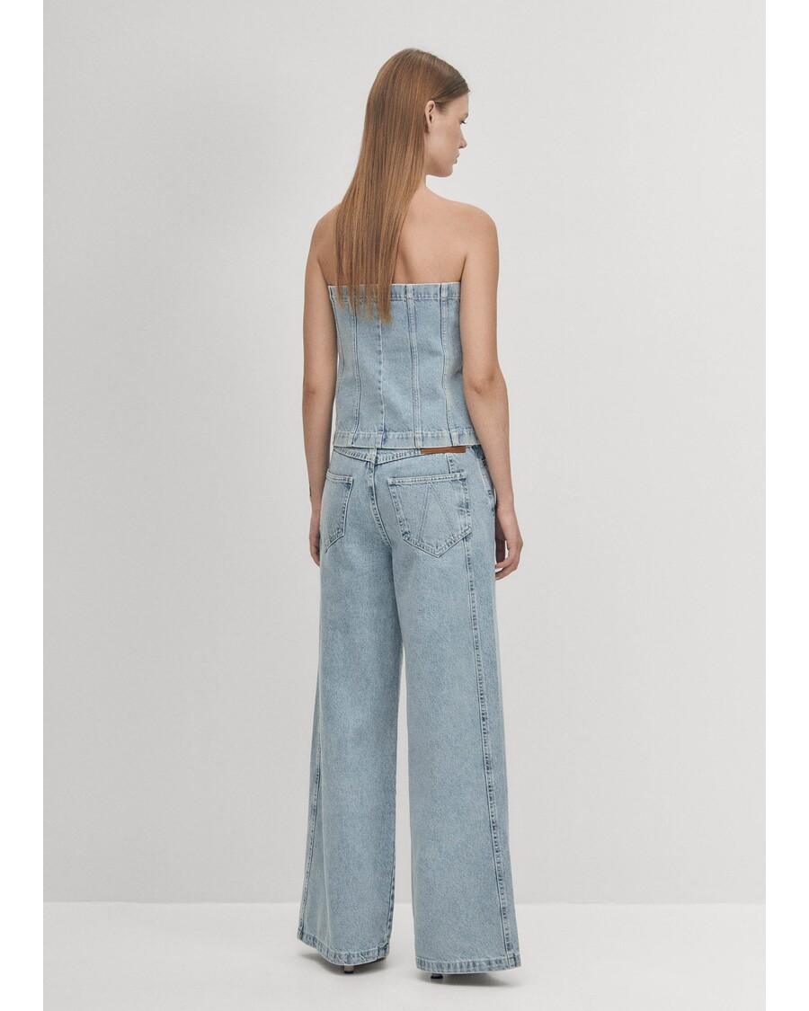Alohas Magda Blue Denim Pants