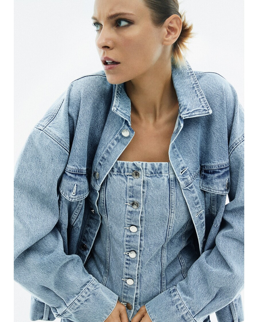 Alohas Troyes Blue Denim Tank