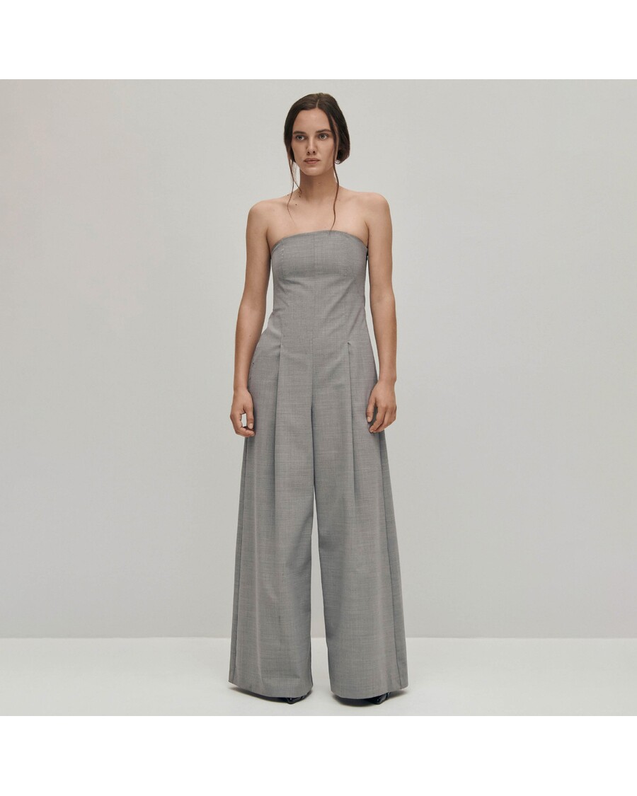 Alohas Elisa Grey Jumpsuit
