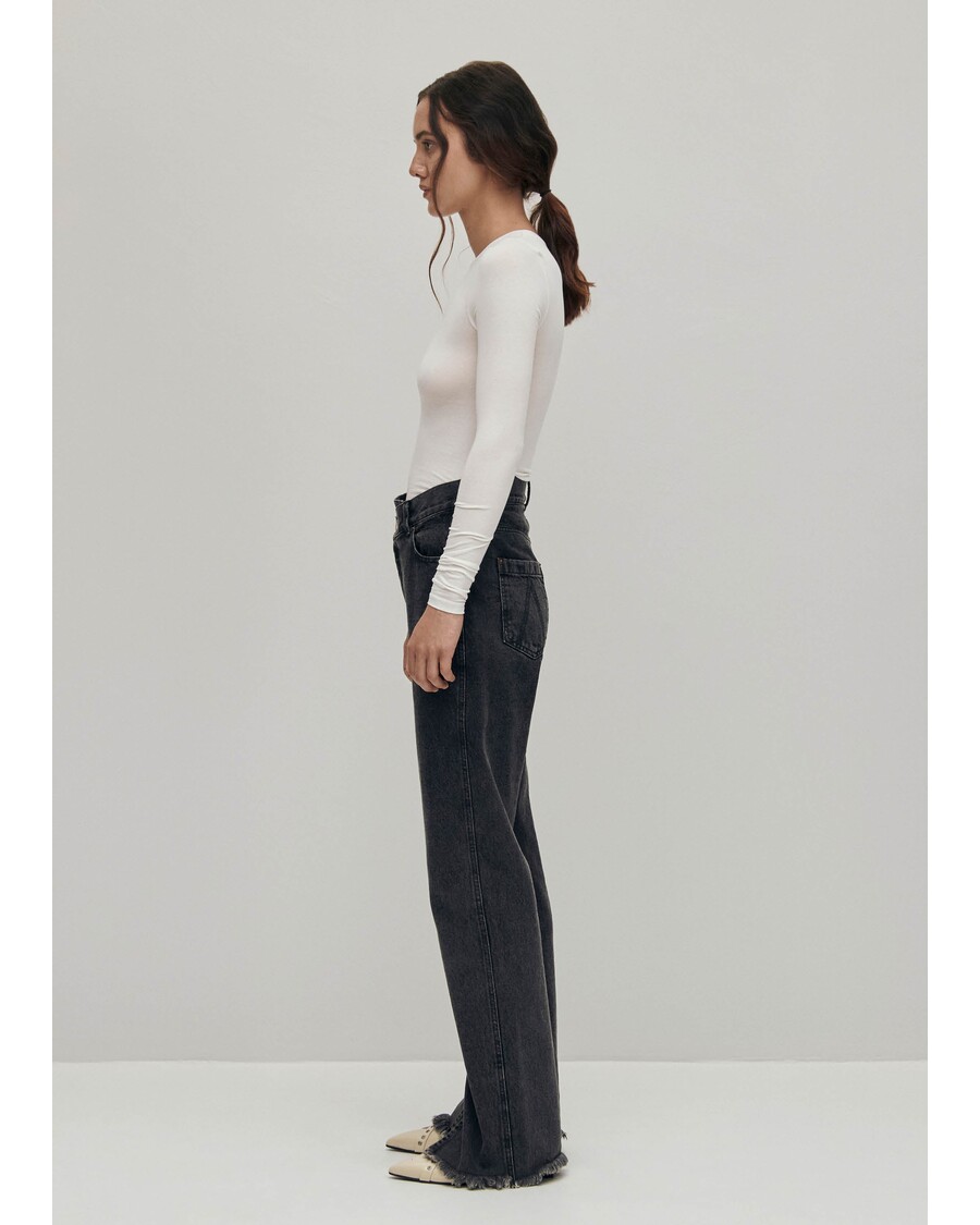 Alohas Kansas Black Denim Pants