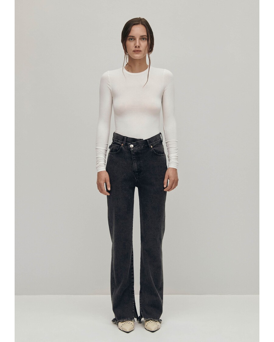 Alohas Kansas Black Denim Pants