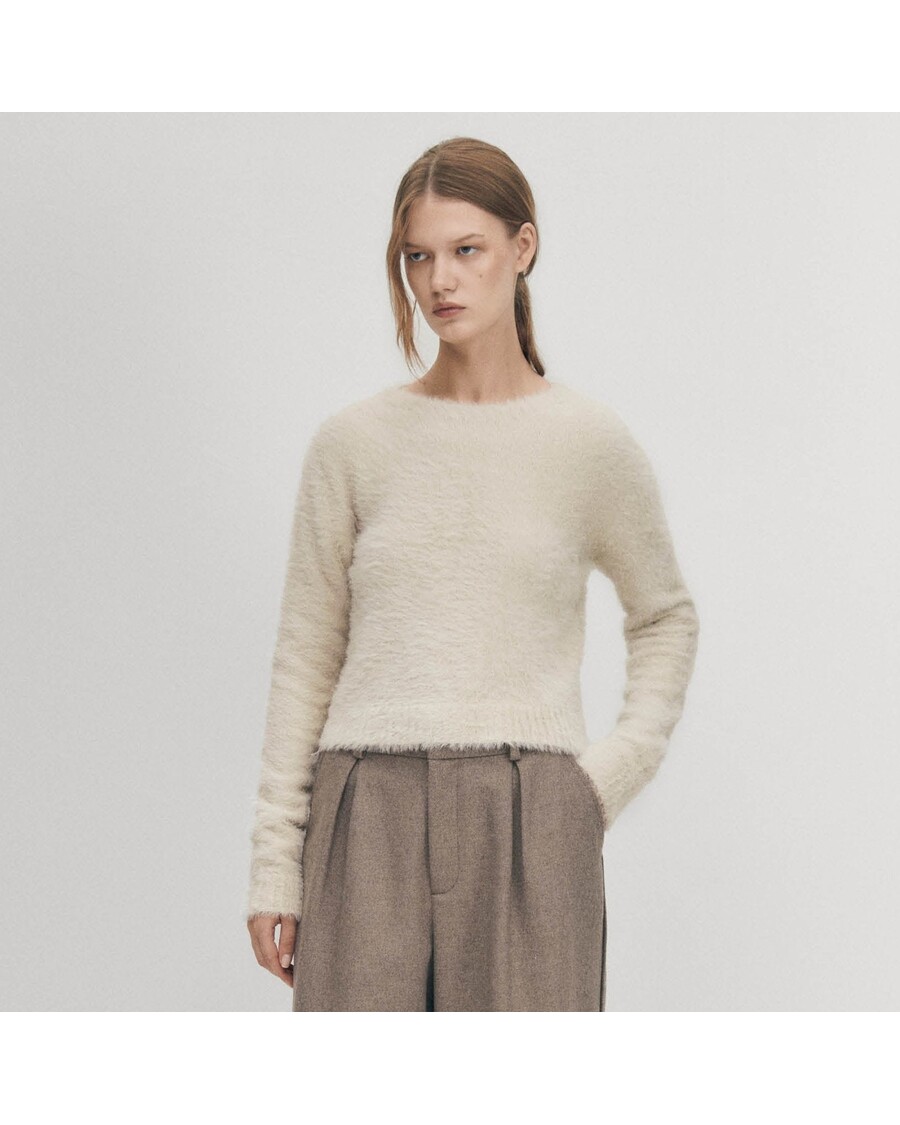 Alohas Deli Ecru Tricot Sweater