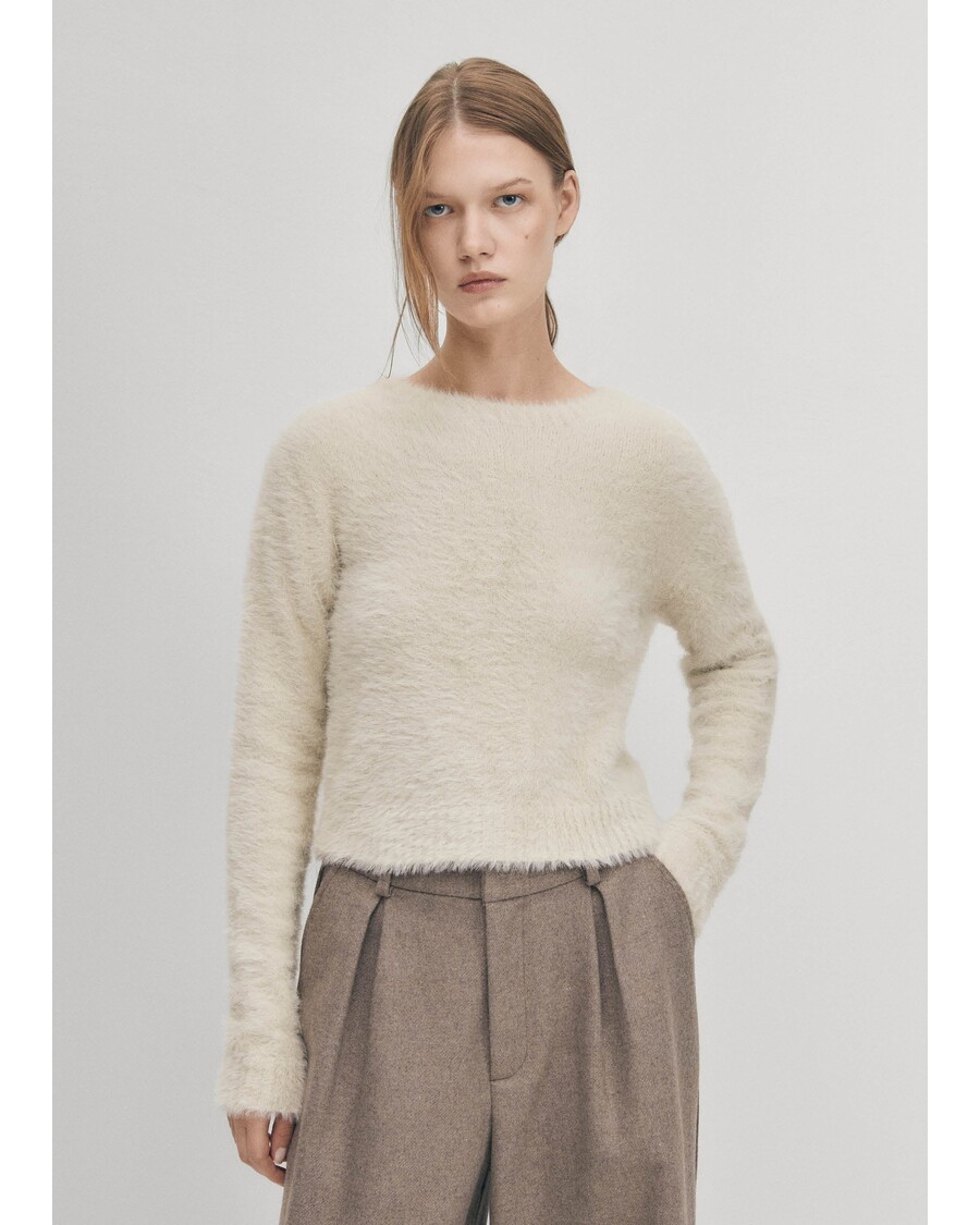 Alohas Deli Ecru Tricot Sweater