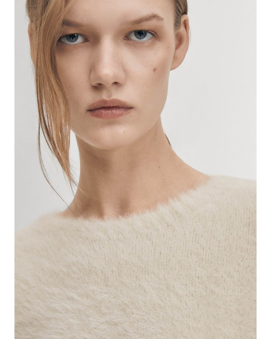 Alohas Deli Ecru Tricot Sweater