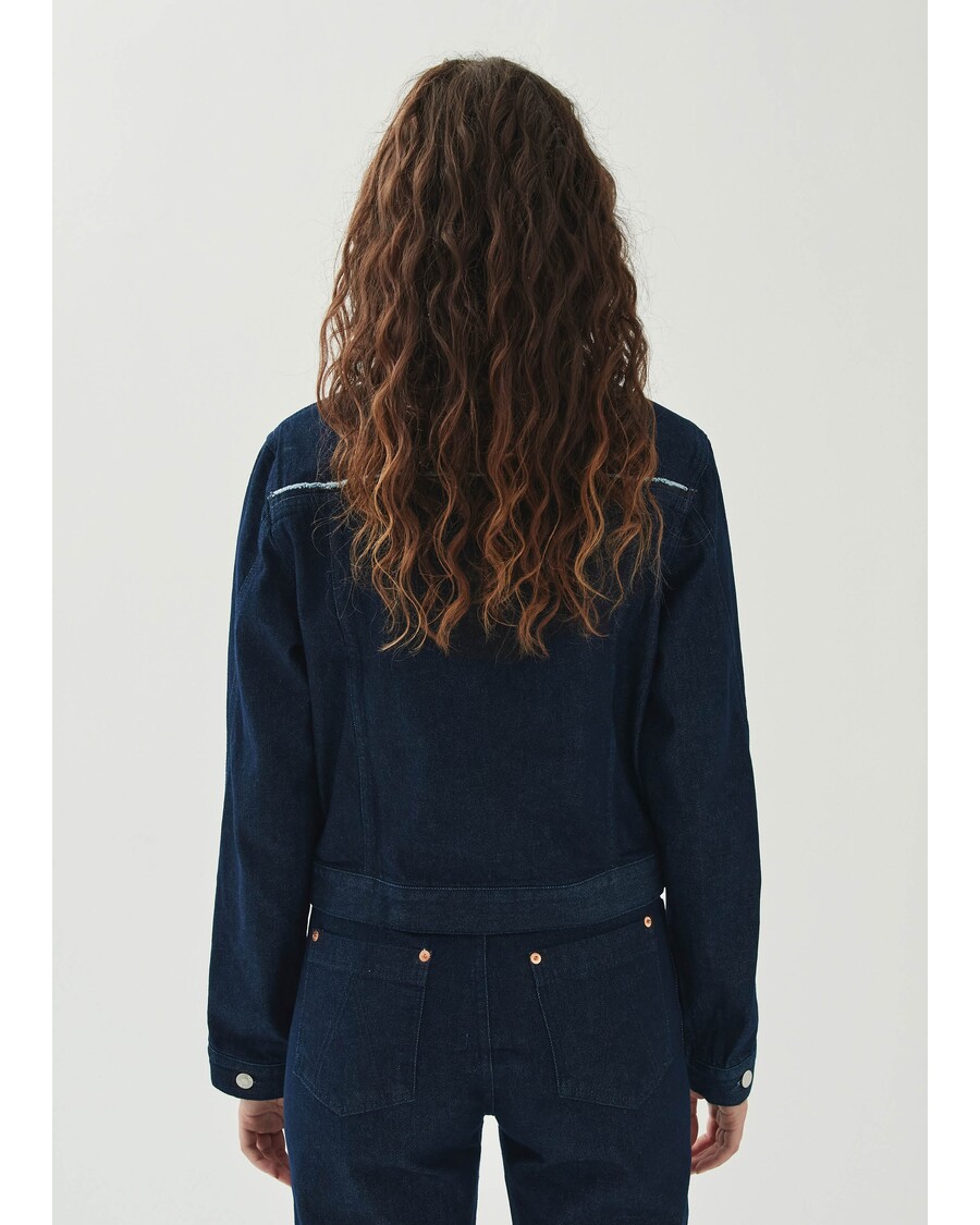 Alohas Sand Indigo Denim Jacket