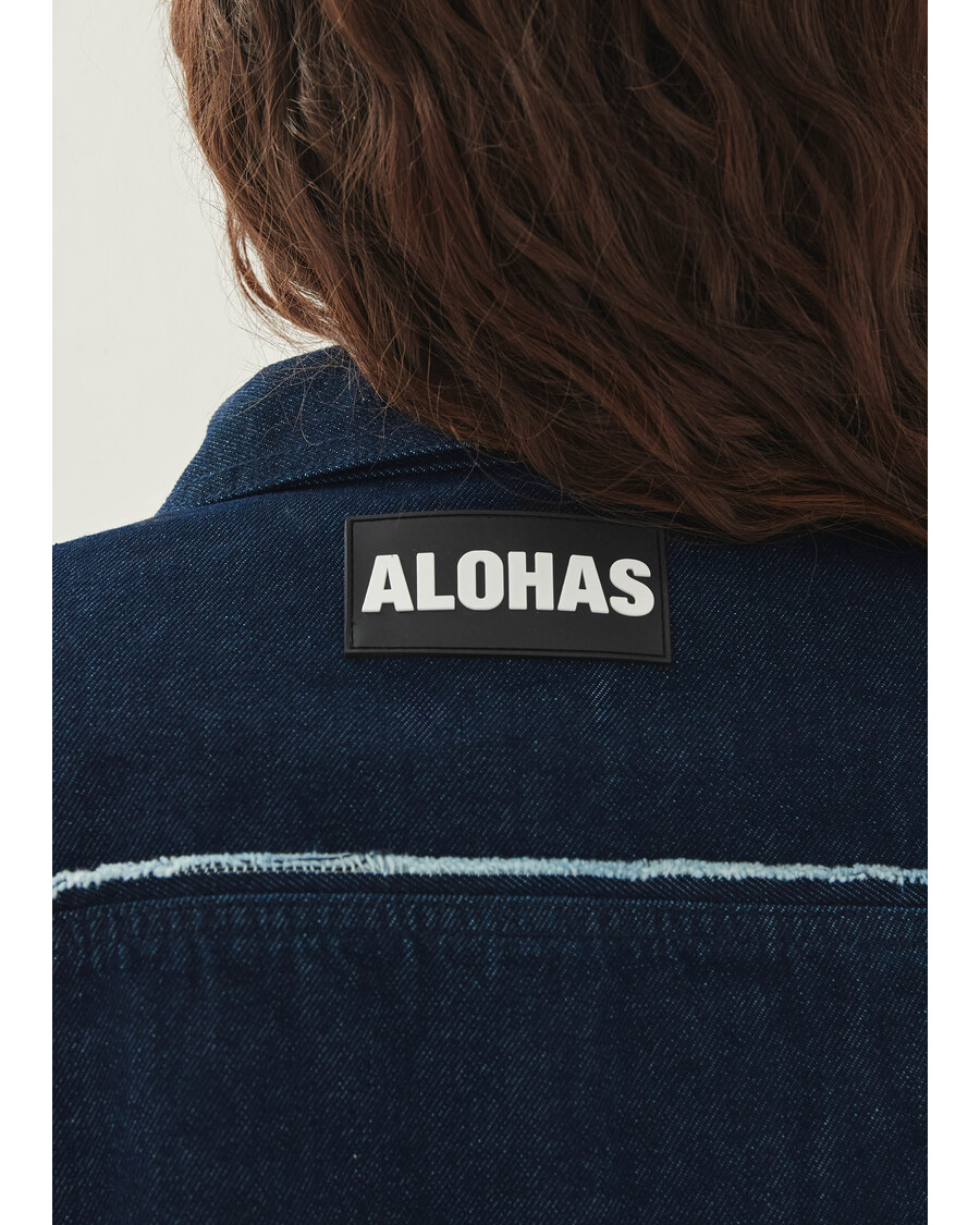 Alohas Sand Indigo Denim Jacket