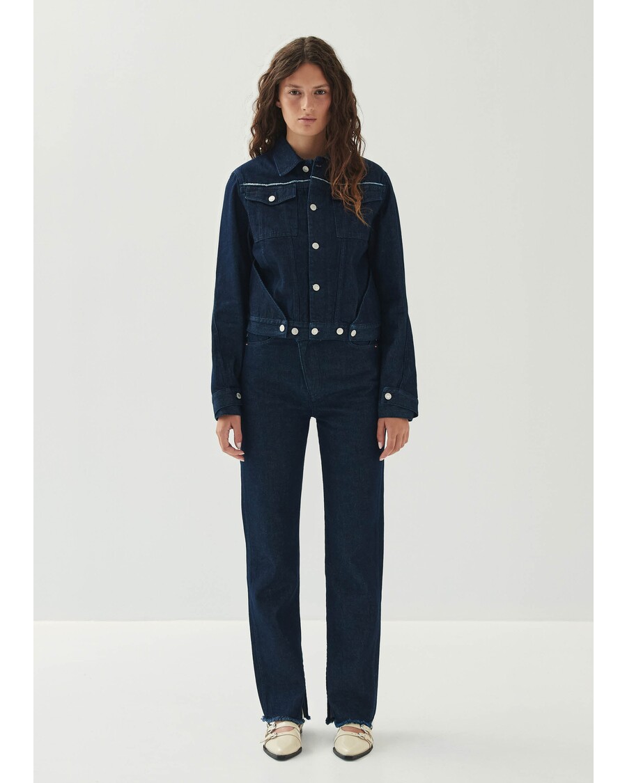 Alohas Sand Indigo Denim Jacket