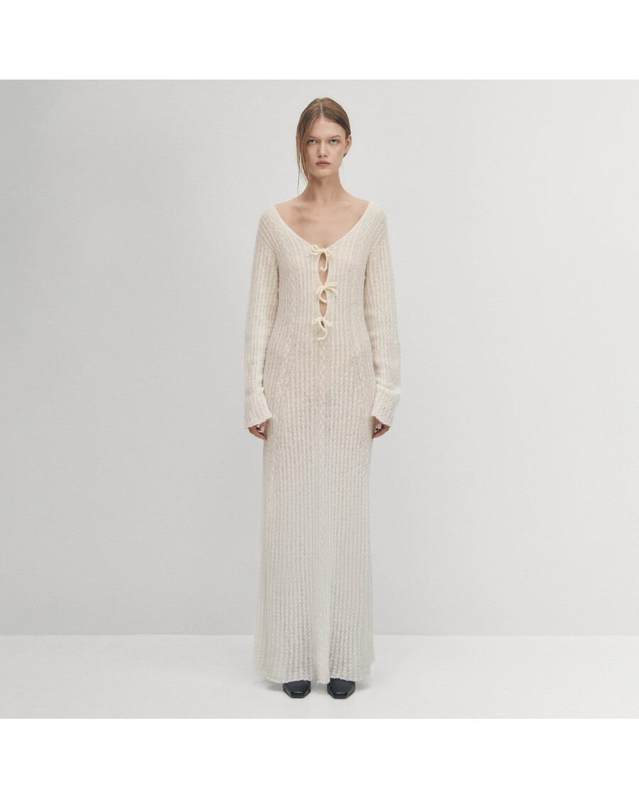 Alohas Triza Cream Dress