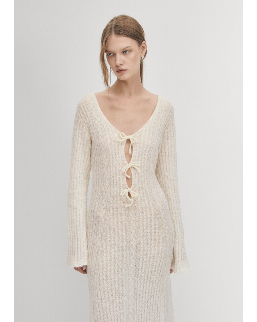 Alohas Triza Cream Dress