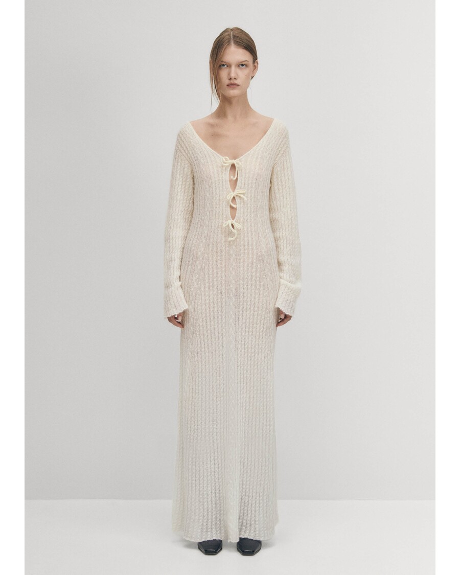 Alohas Triza Cream Dress