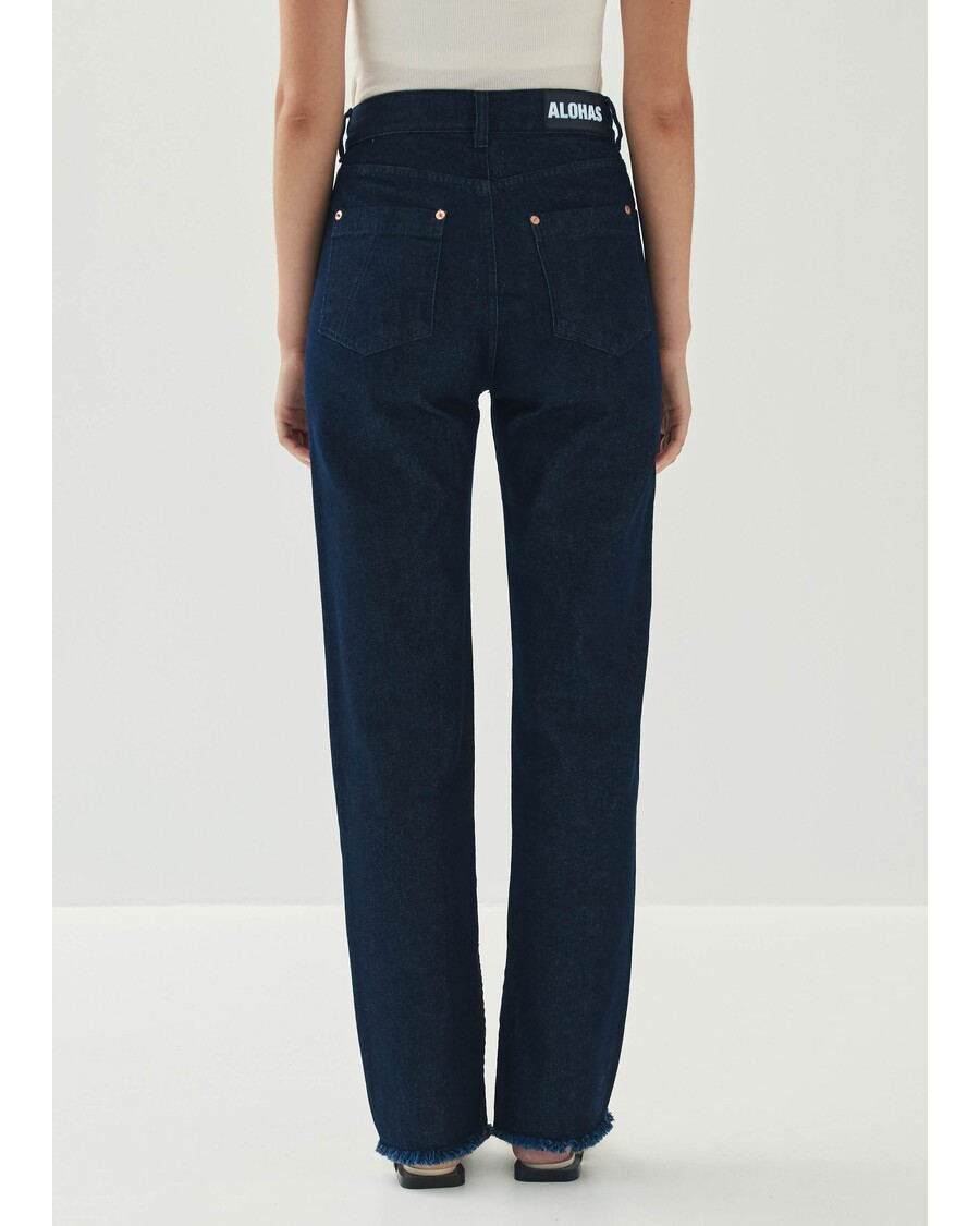 Alohas Kansas Indigo Denim Trousers