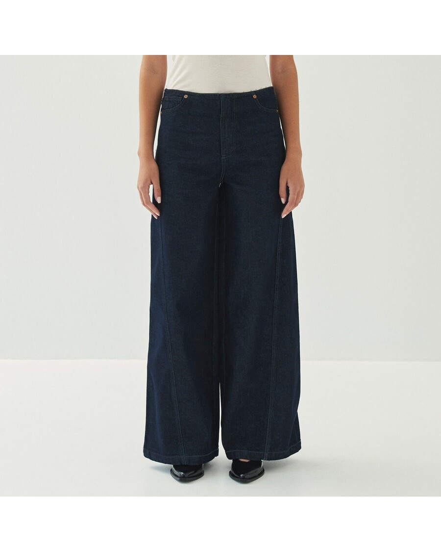 Alohas Magda Indigo Denim Trousers
