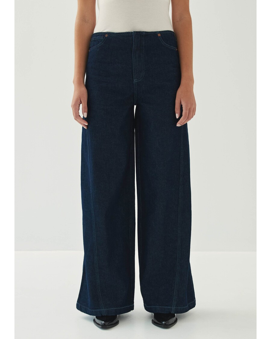 Alohas Magda Indigo Denim Trousers
