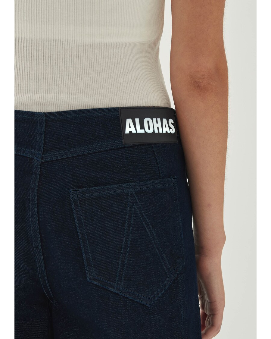 Alohas Magda Indigo Denim Trousers