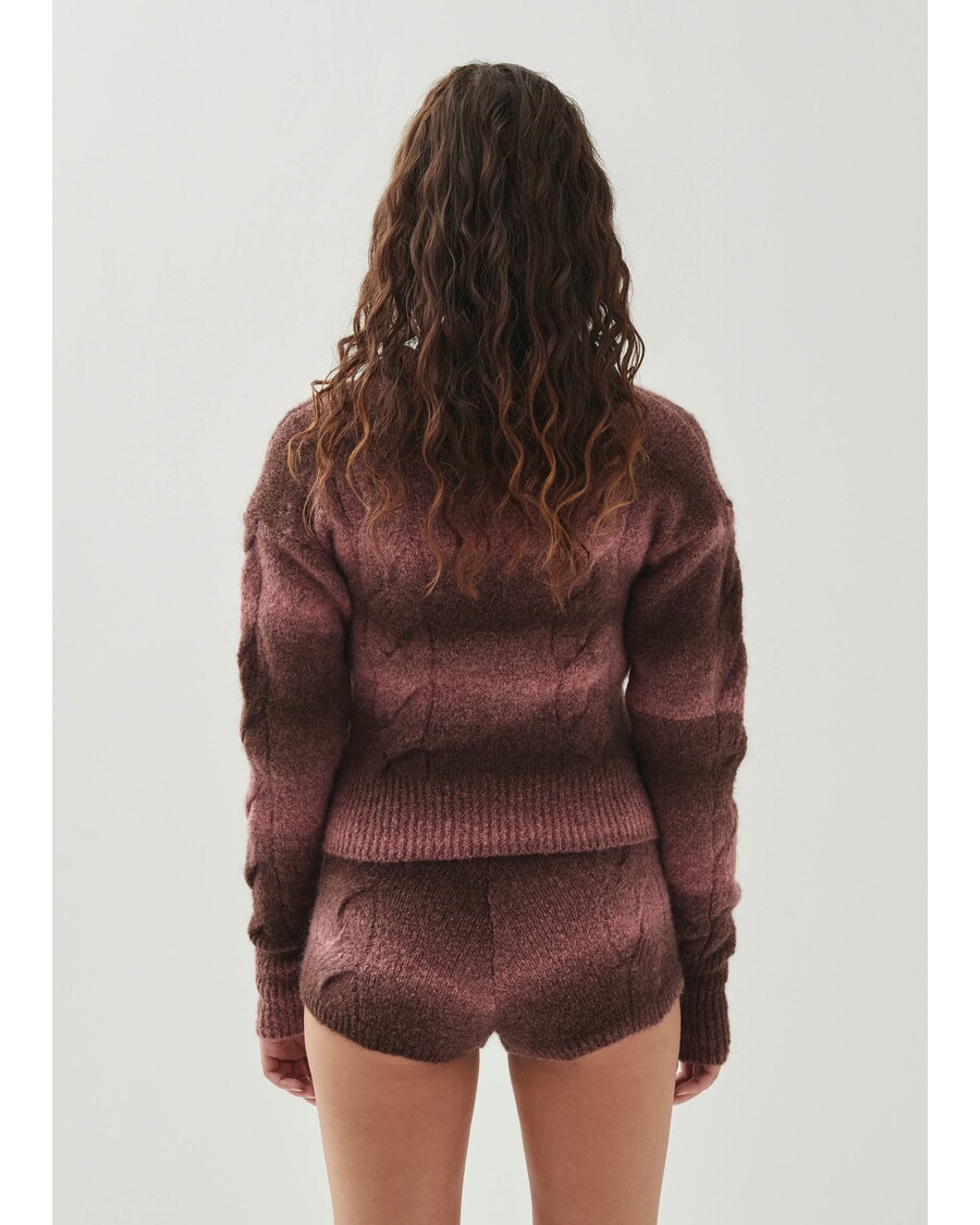 алохас осиновый розовый свитер