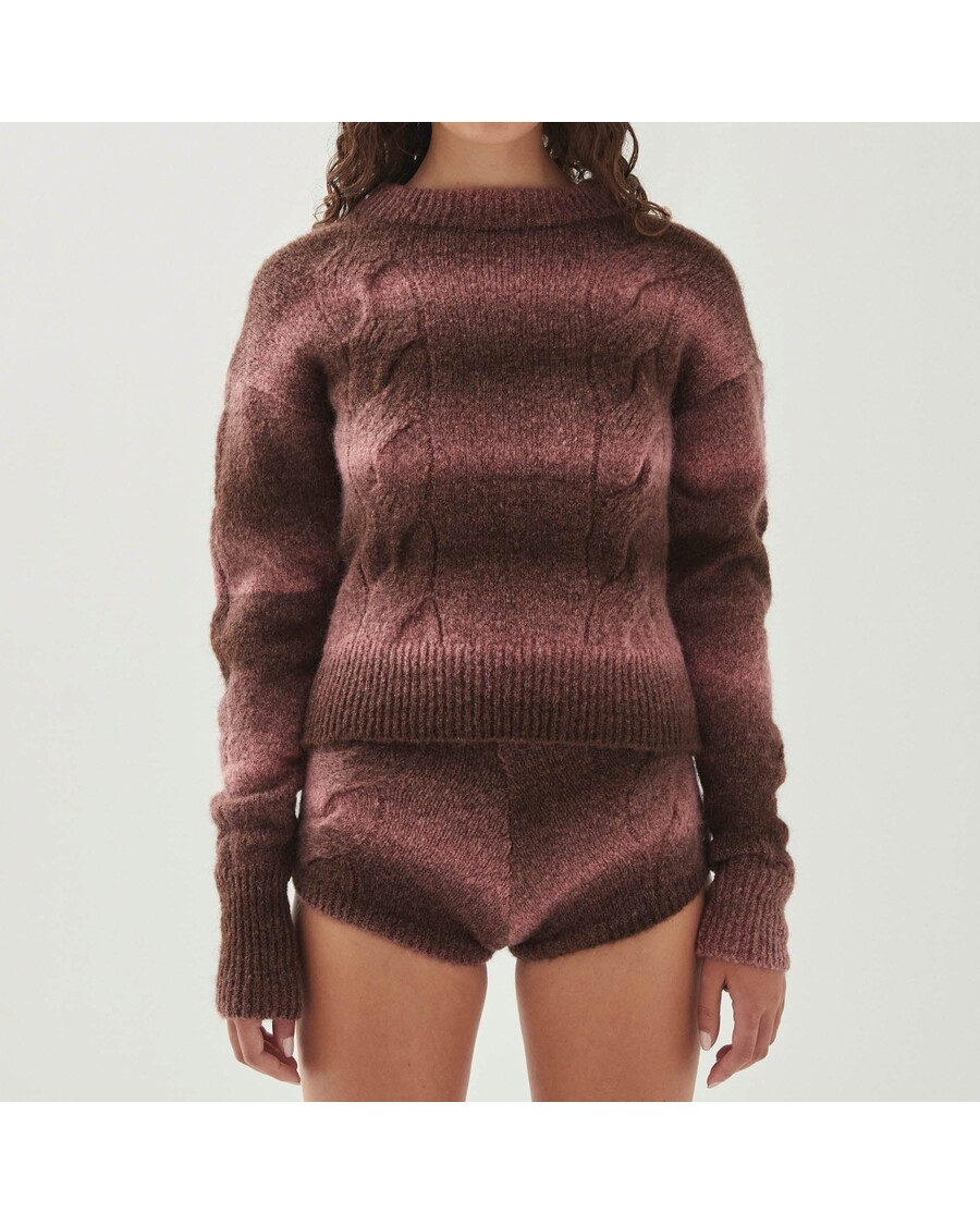 алохас осиновый розовый свитер