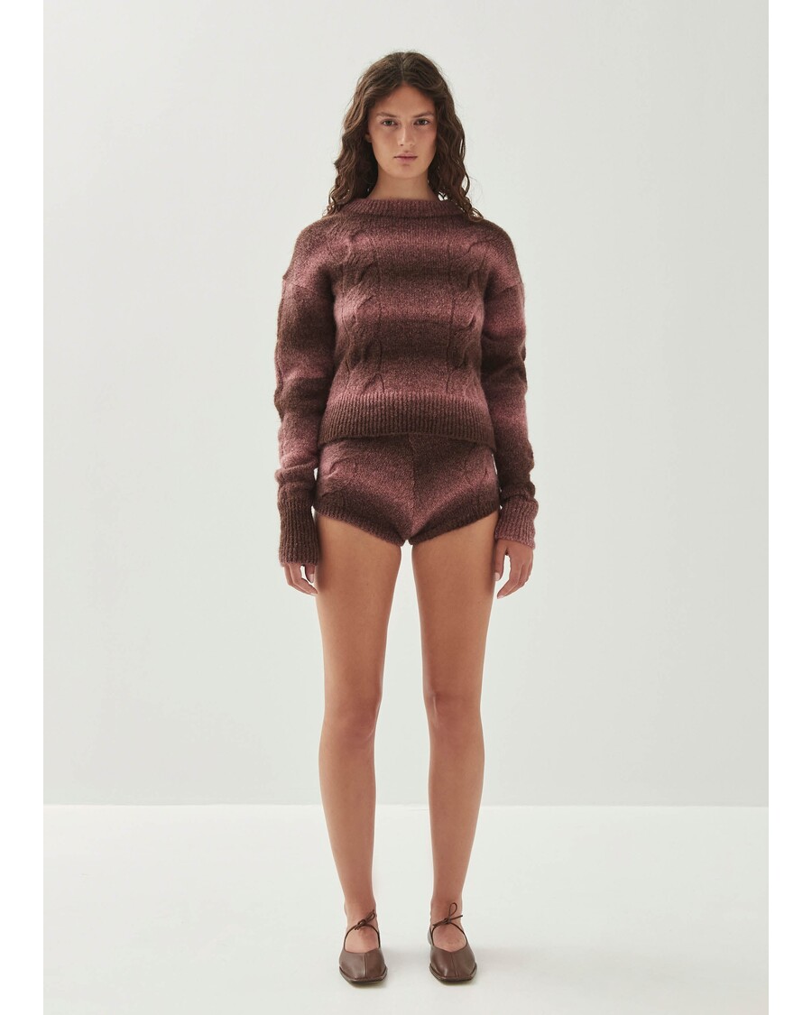 алохас осиновый розовый свитер