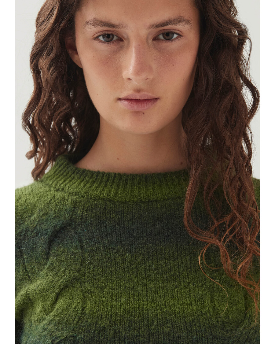 Alohas Aspen Green Sweater
