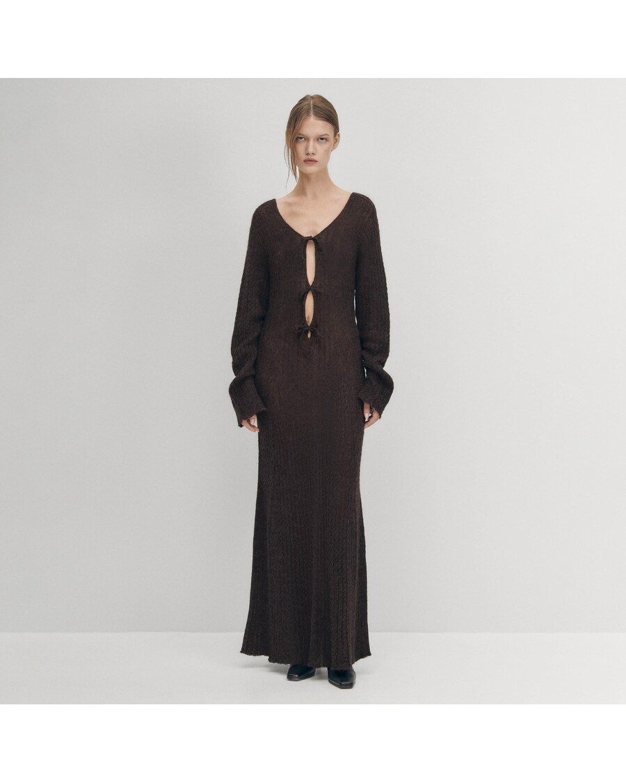 Alohas Triza Brown Dress