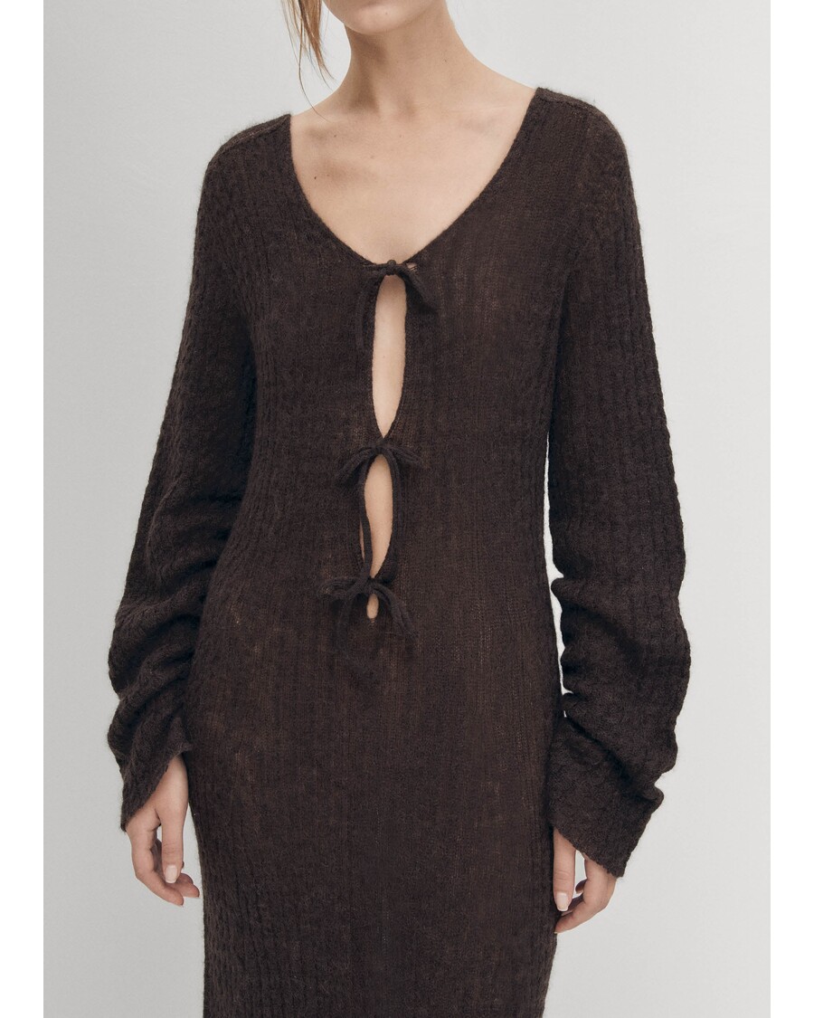 Alohas Triza Brown Dress