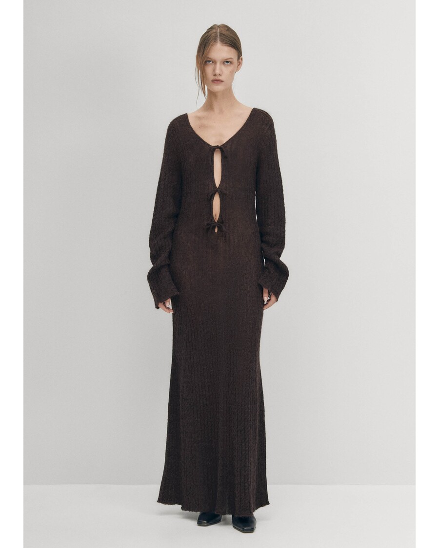 Alohas Triza Brown Dress