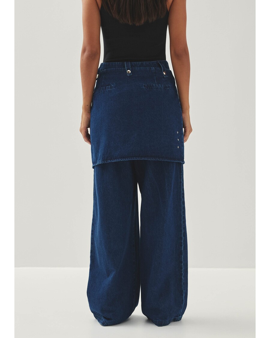 Alohas Liliana Blue Denim Trousers