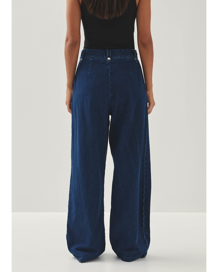 Alohas Liliana Blue Denim Trousers