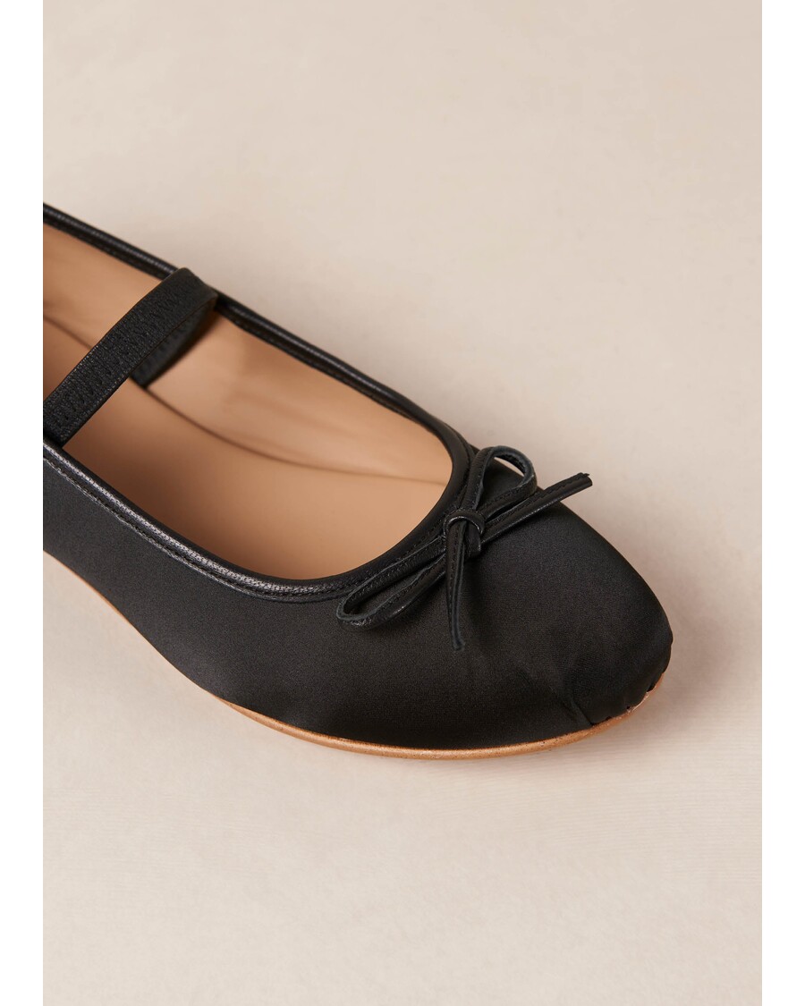 Alohas Odette Black Ballet Flats