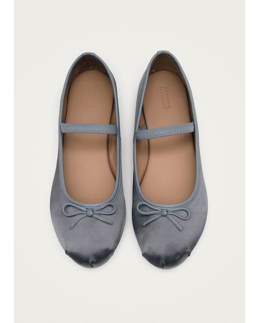 Alohas Odette Stone Grey Ballet Flats