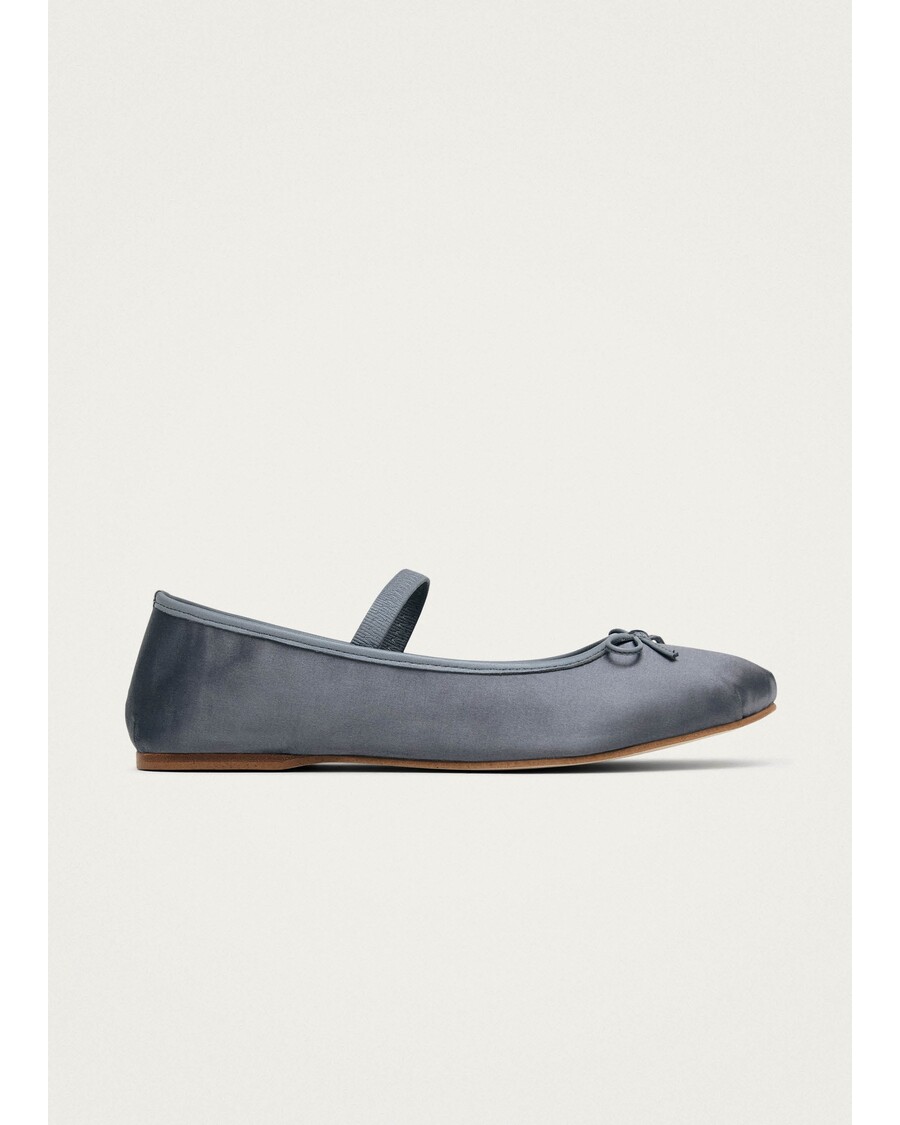 Alohas Odette Stone Grey Ballet Flats