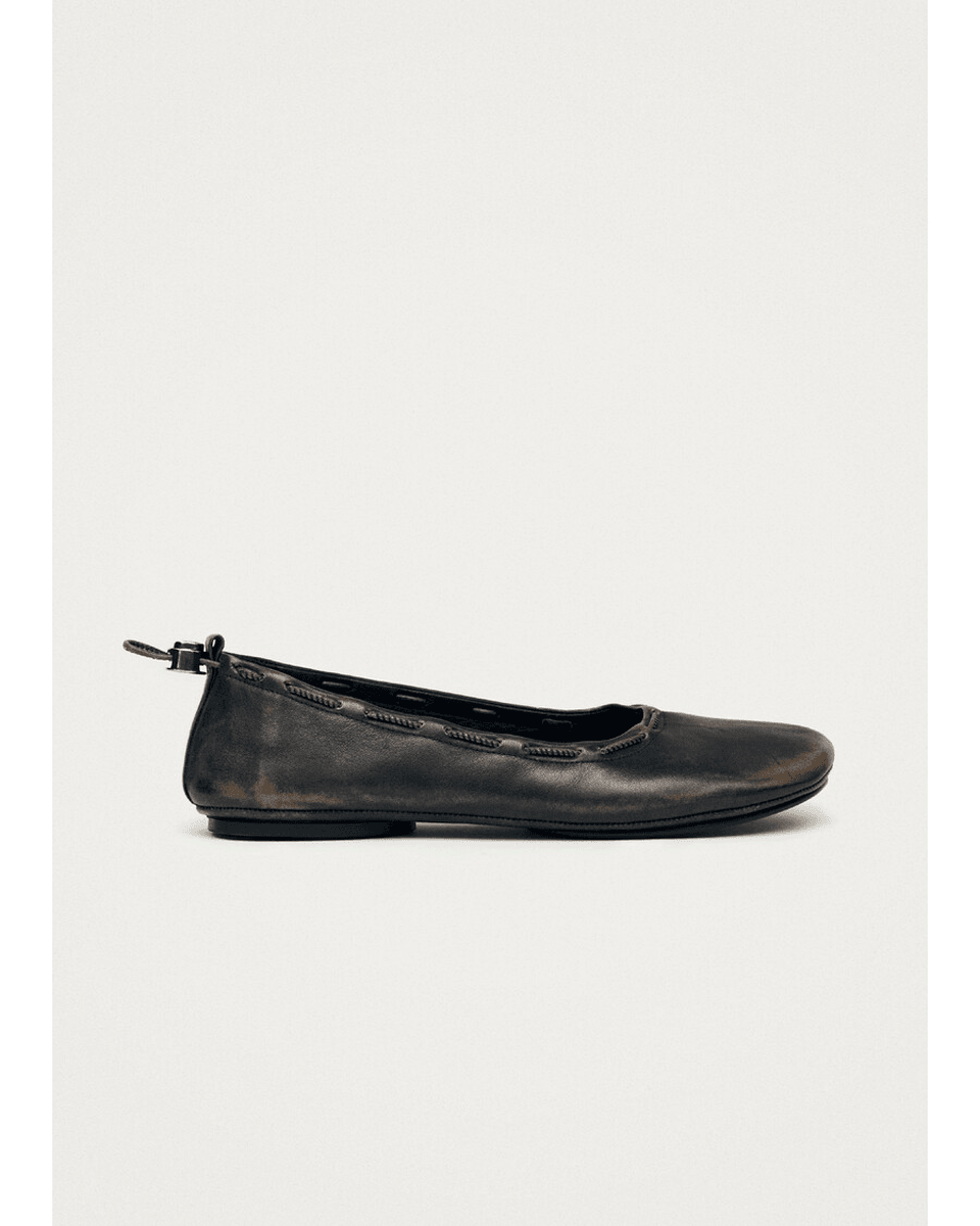 Alohas Gill četkani Smeđi Kožni Baletanke