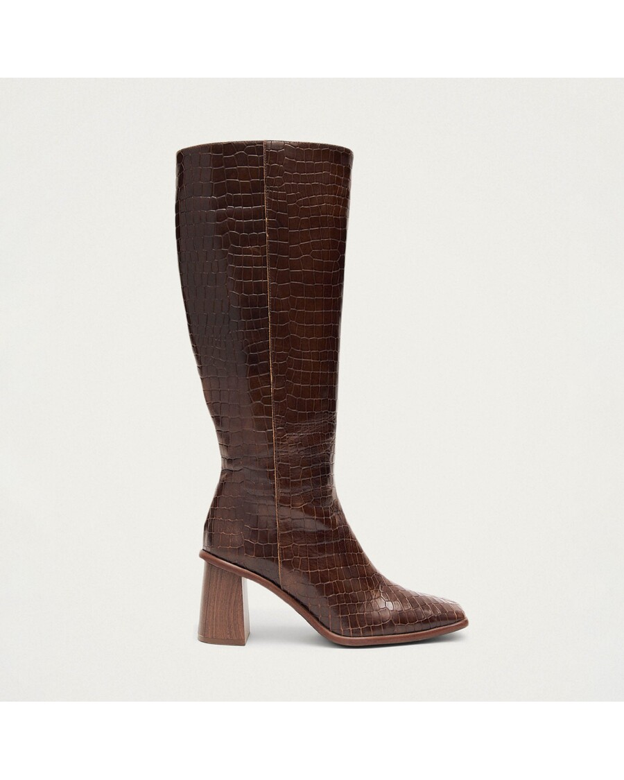 Alohas East Alli Brown Leather Boots