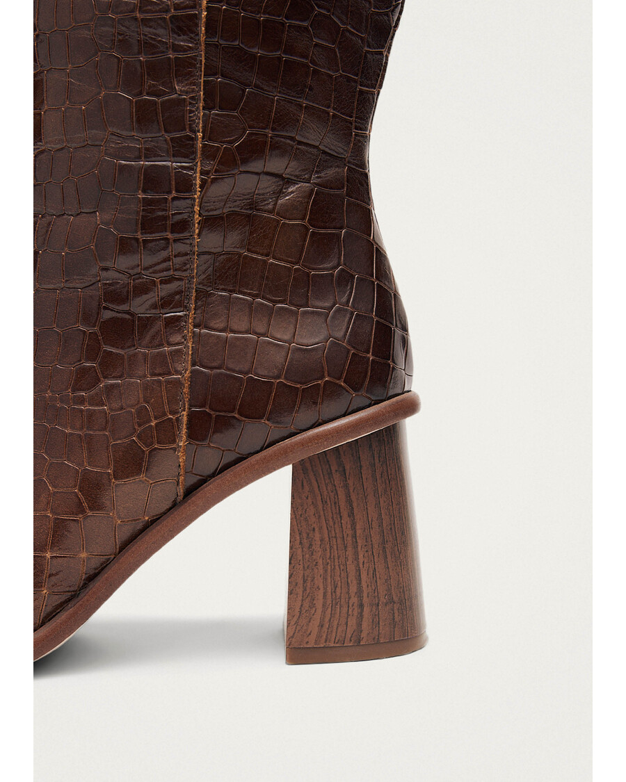 Alohas East Alli Brown Leather Boots
