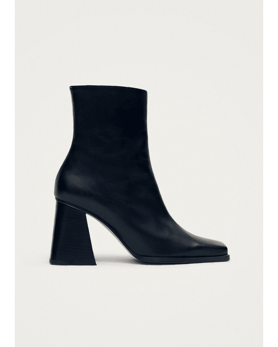 Alohas Južna Bicolor Kamen Bež Crna Kožna čizma Do članaka