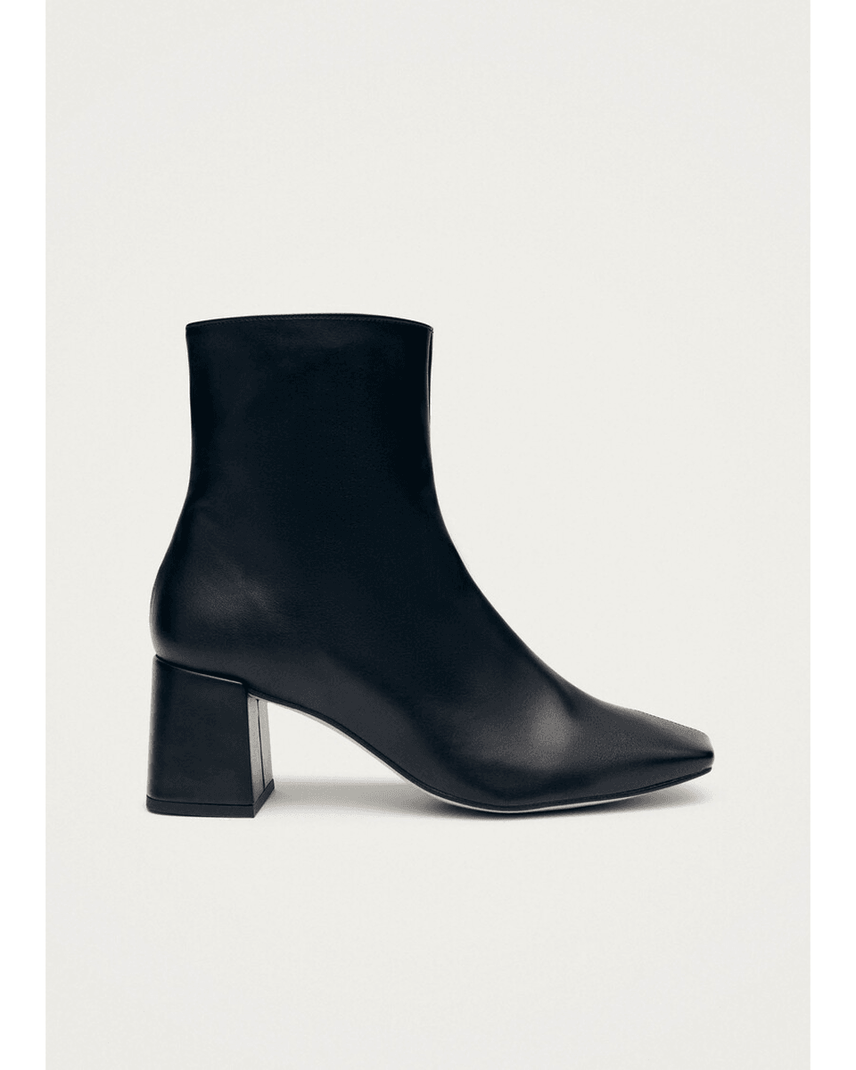 Alohas Akvarel Crne Veganske Kožne čizme Do članaka