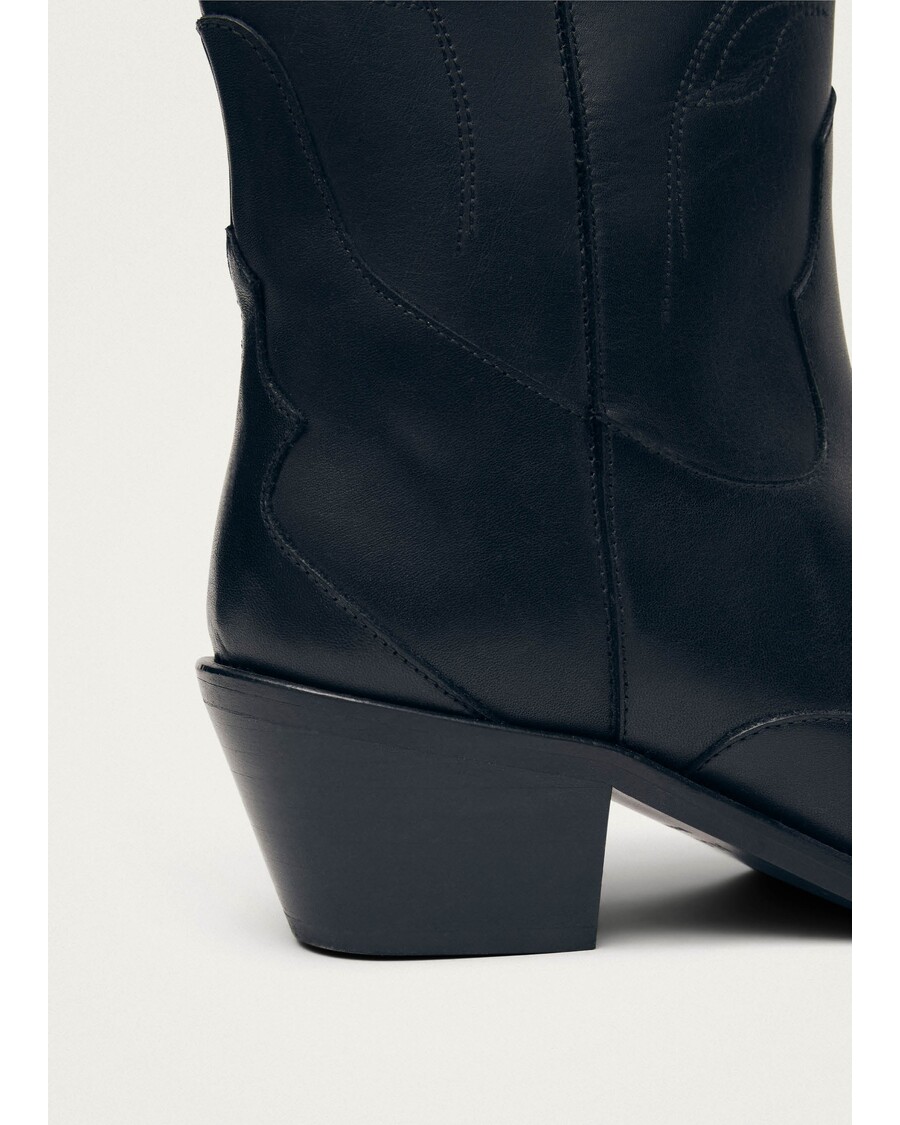 Alohas Liberty Black Leather Boots