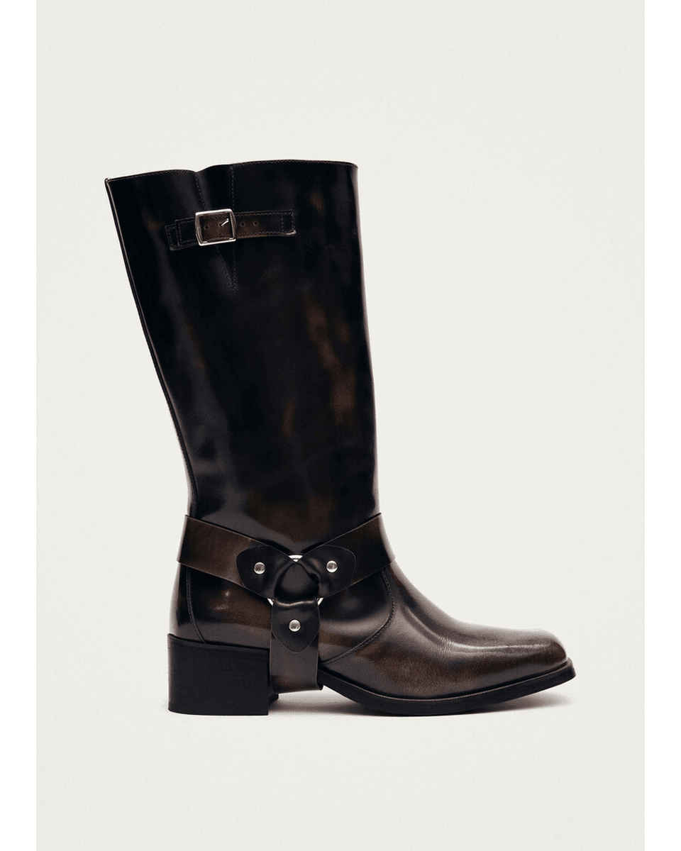 Alohas Rocky četkani Smeđi Kožni čizmi