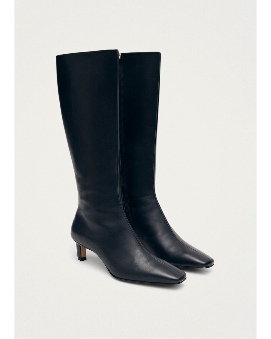 Alohas Rory Black Leather Boots