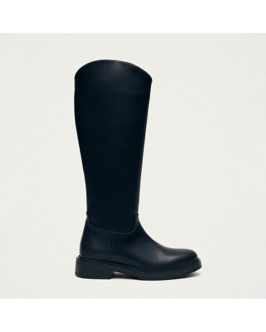 Alohas Carson Black Vegan Leather Boots