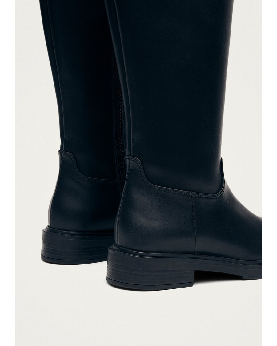 Alohas Carson Black Vegan Leather Boots