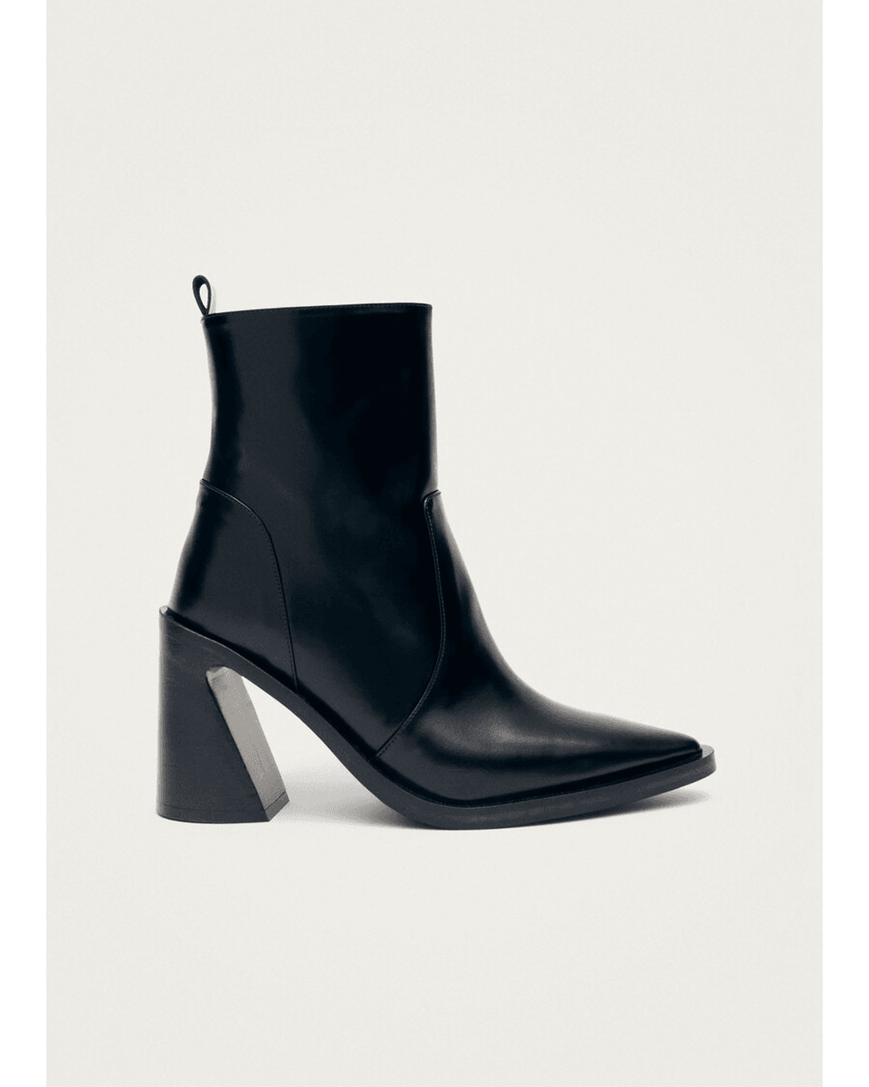 Alohas Haylo Crne Kožne čizme Do članaka