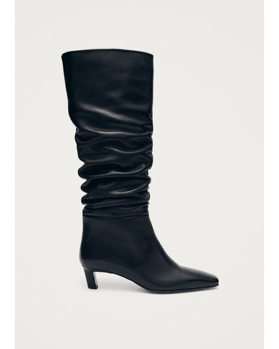 Alohas Kalila Crne Kožne čizme