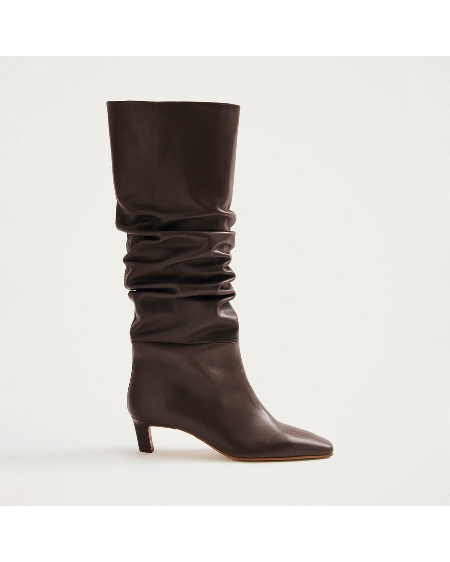 Alohas Kalila Brown Leather Boots