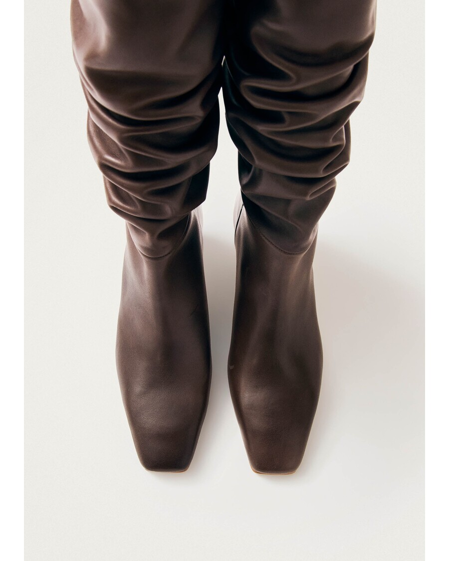 Alohas Kalila Brown Leather Boots
