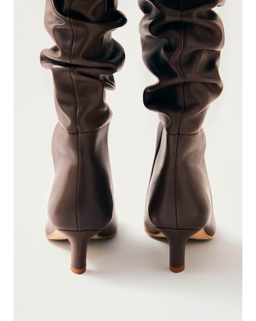 Alohas Kalila Brown Leather Boots