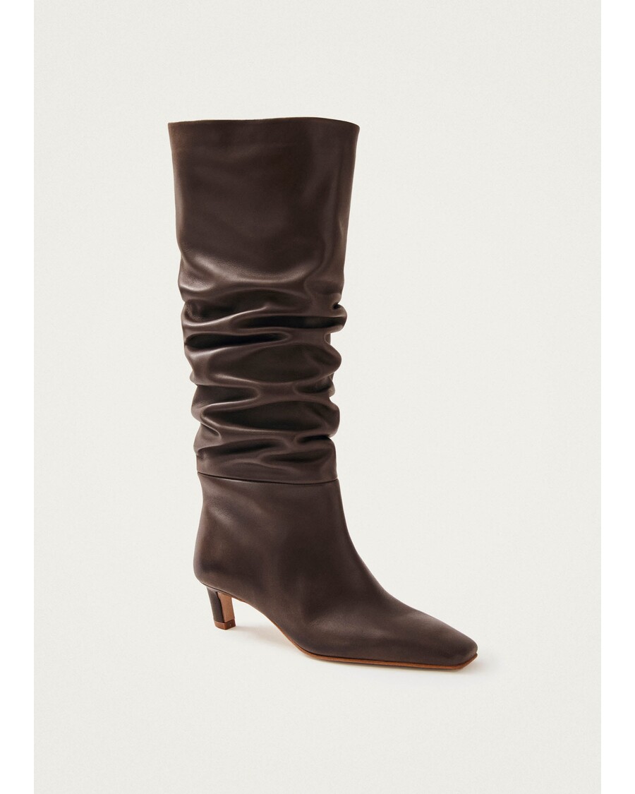 Alohas Kalila Brown Leather Boots