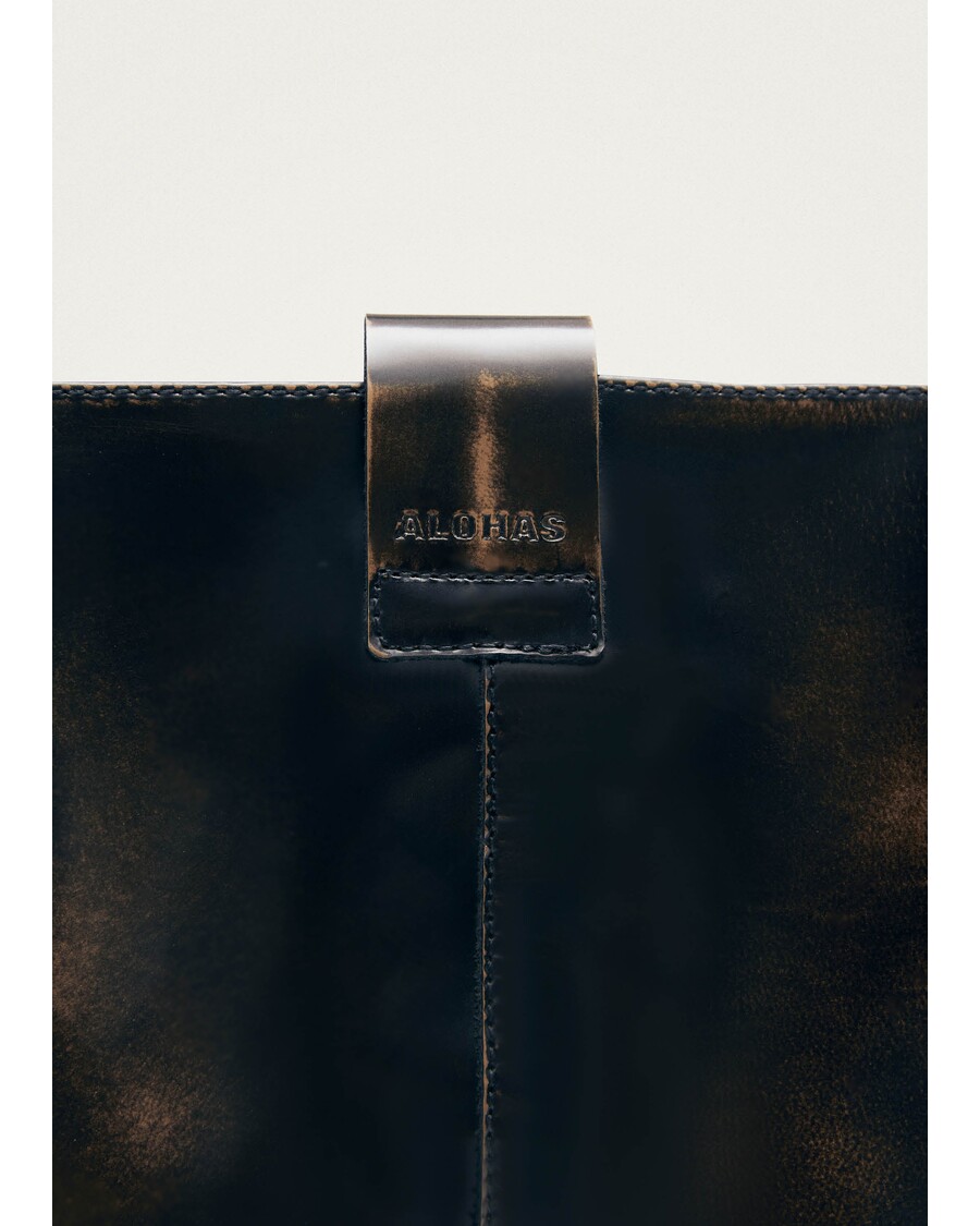 Alohas Sajan Brown Leather Boots