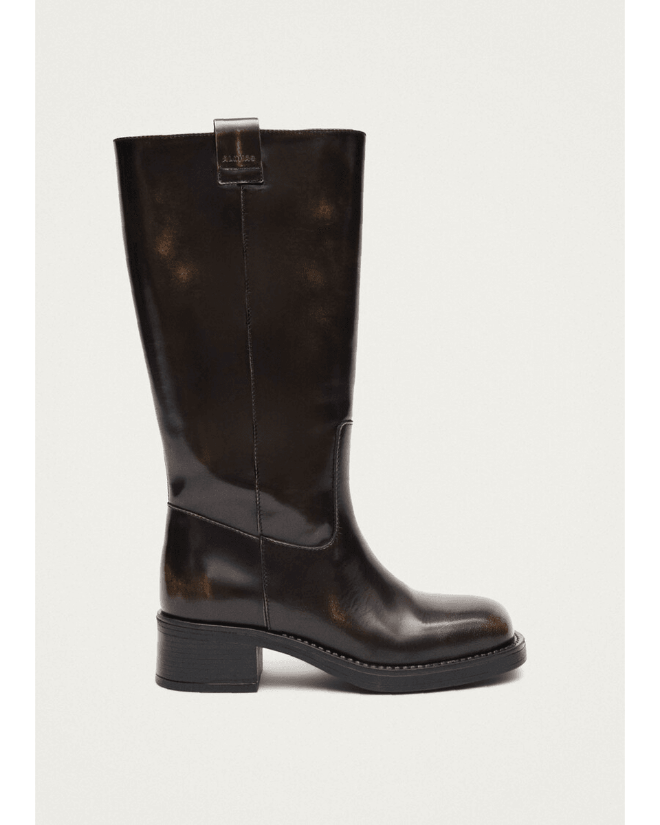 Alohas Sajan Smeđe Kožne čizme