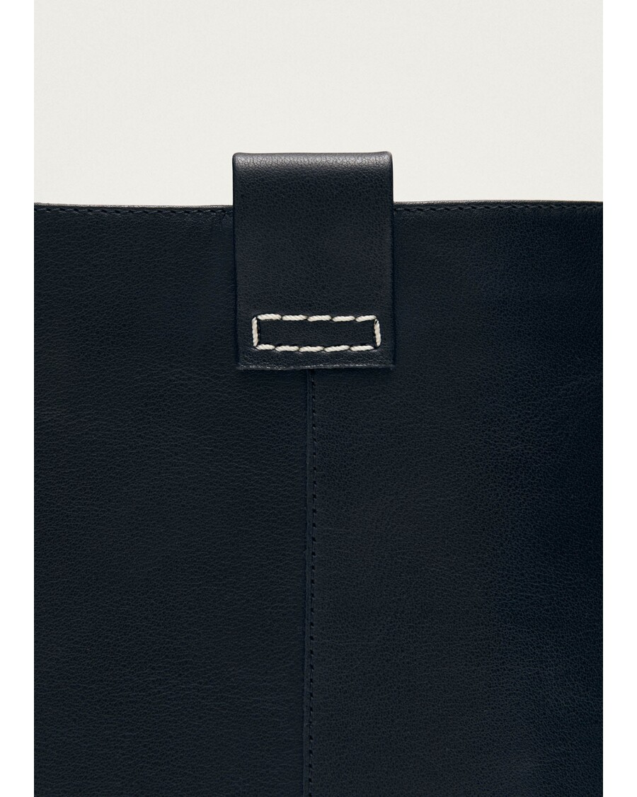 Alohas Brayden Black Leather Boots