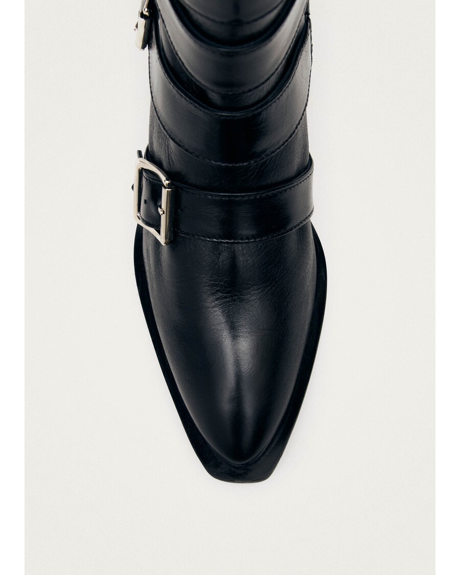 Alohas Eras Stivaletti In Pelle Nera